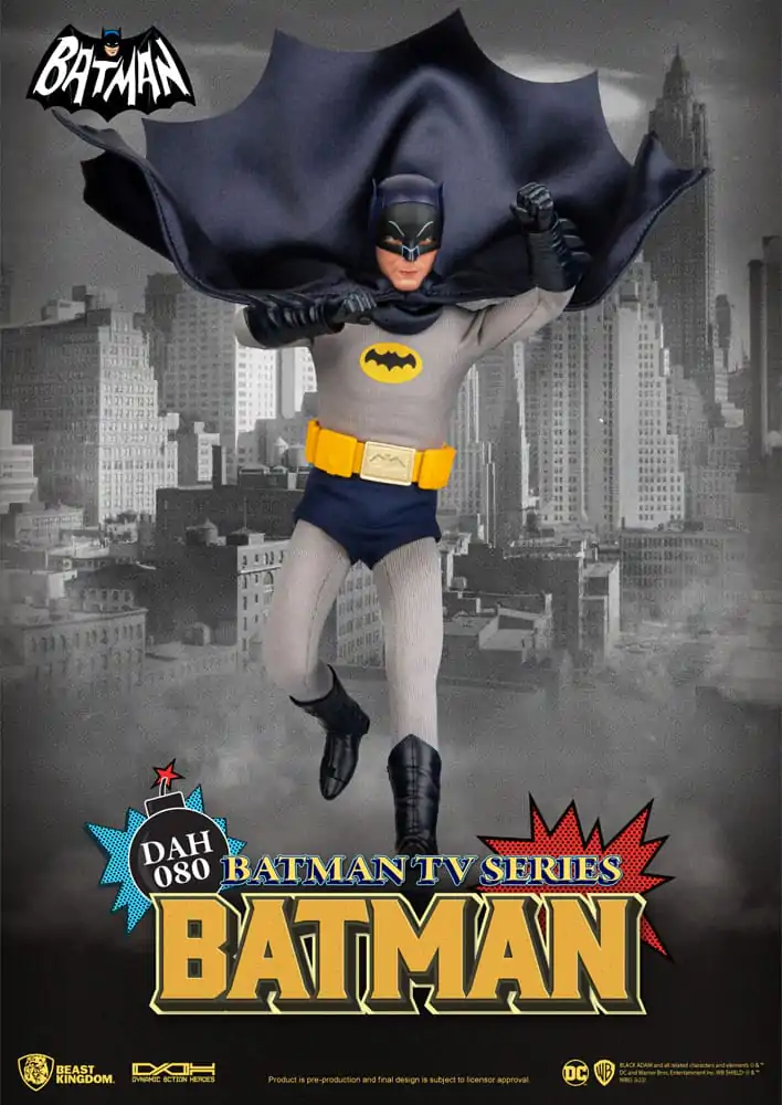 DC Comics Dynamic 8ction Heroes Figurka Akcji 1/9 Batman TV Series Batman 24 cm zdjęcie produktu