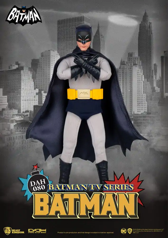 DC Comics Dynamic 8ction Heroes Figurka Akcji 1/9 Batman TV Series Batman 24 cm zdjęcie produktu