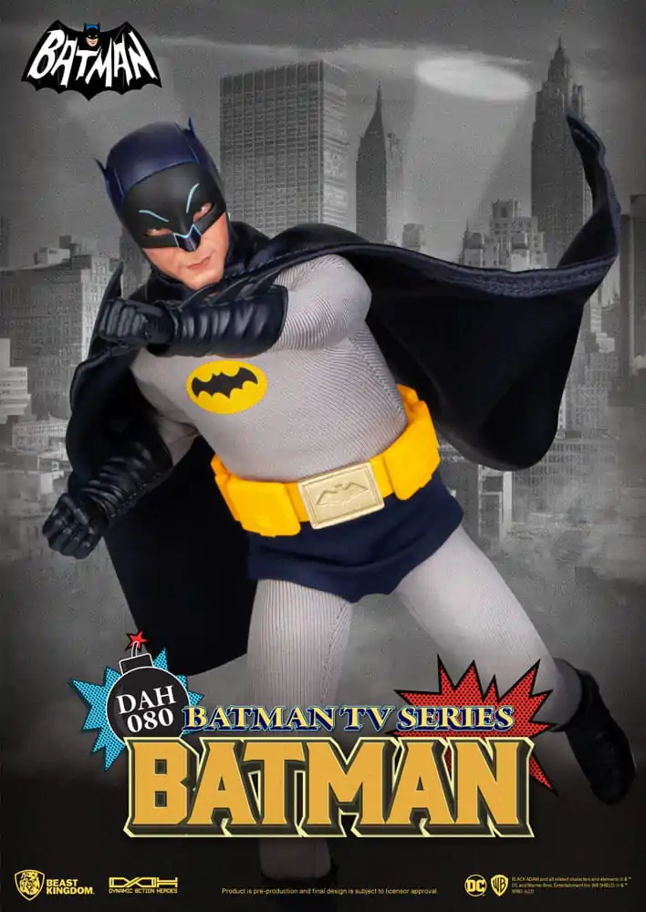 DC Comics Dynamic 8ction Heroes Figurka Akcji 1/9 Batman TV Series Batman 24 cm zdjęcie produktu