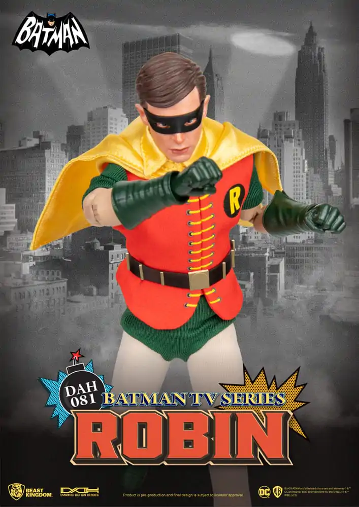 DC Comics Dynamic 8ction Heroes Figurka Akcji 1/9 Batman TV Series Robin 24 cm zdjęcie produktu