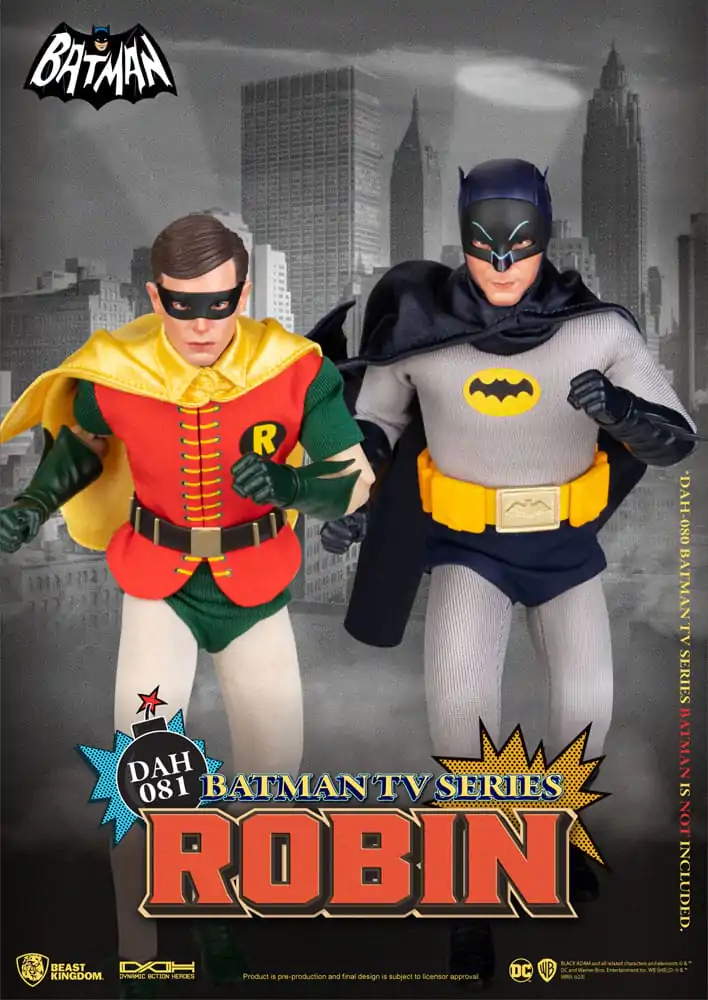 DC Comics Dynamic 8ction Heroes Figurka Akcji 1/9 Batman TV Series Robin 24 cm zdjęcie produktu