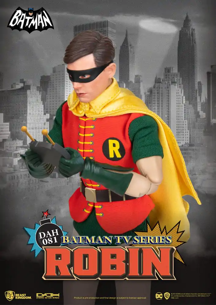 DC Comics Dynamic 8ction Heroes Figurka Akcji 1/9 Batman TV Series Robin 24 cm zdjęcie produktu