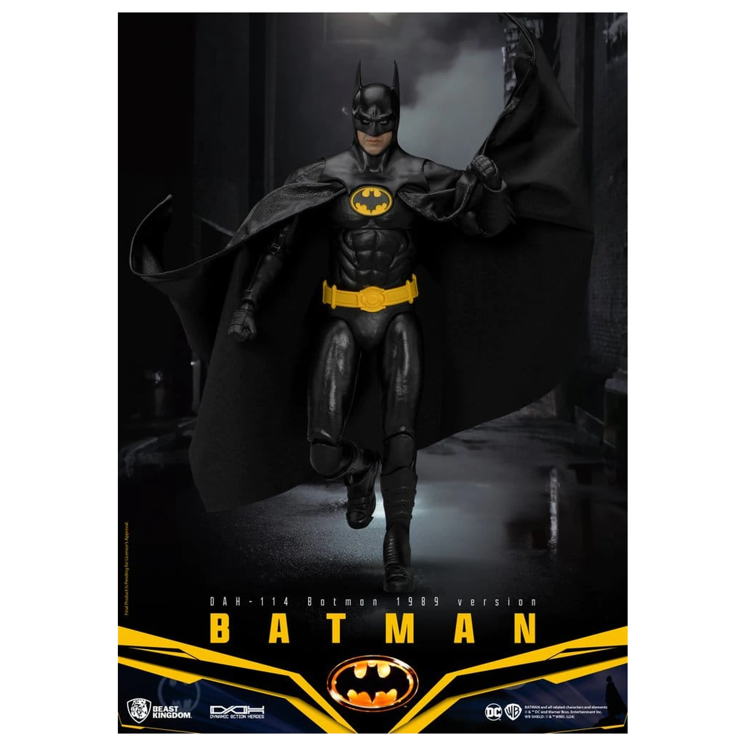 DC Comics Dynamic 8ction Heroes Action Figure Batman 1989 Wersja Standardowa 21 cm zdjęcie produktu