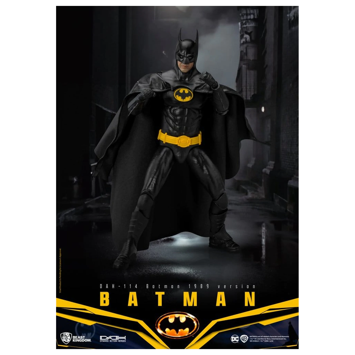 DC Comics Dynamic 8ction Heroes Action Figure Batman 1989 Wersja Standardowa 21 cm zdjęcie produktu