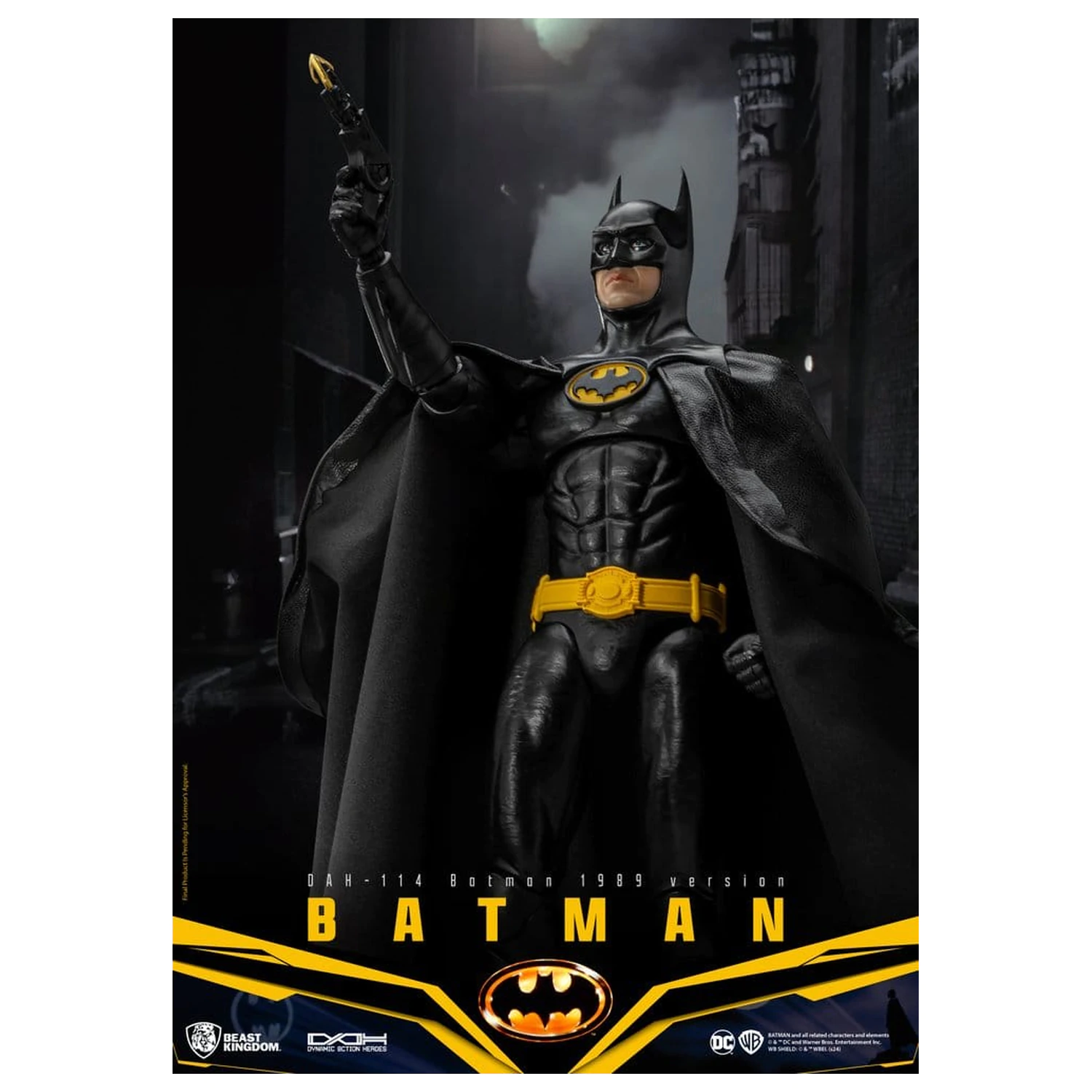 DC Comics Dynamic 8ction Heroes Action Figure Batman 1989 Wersja Standardowa 21 cm zdjęcie produktu