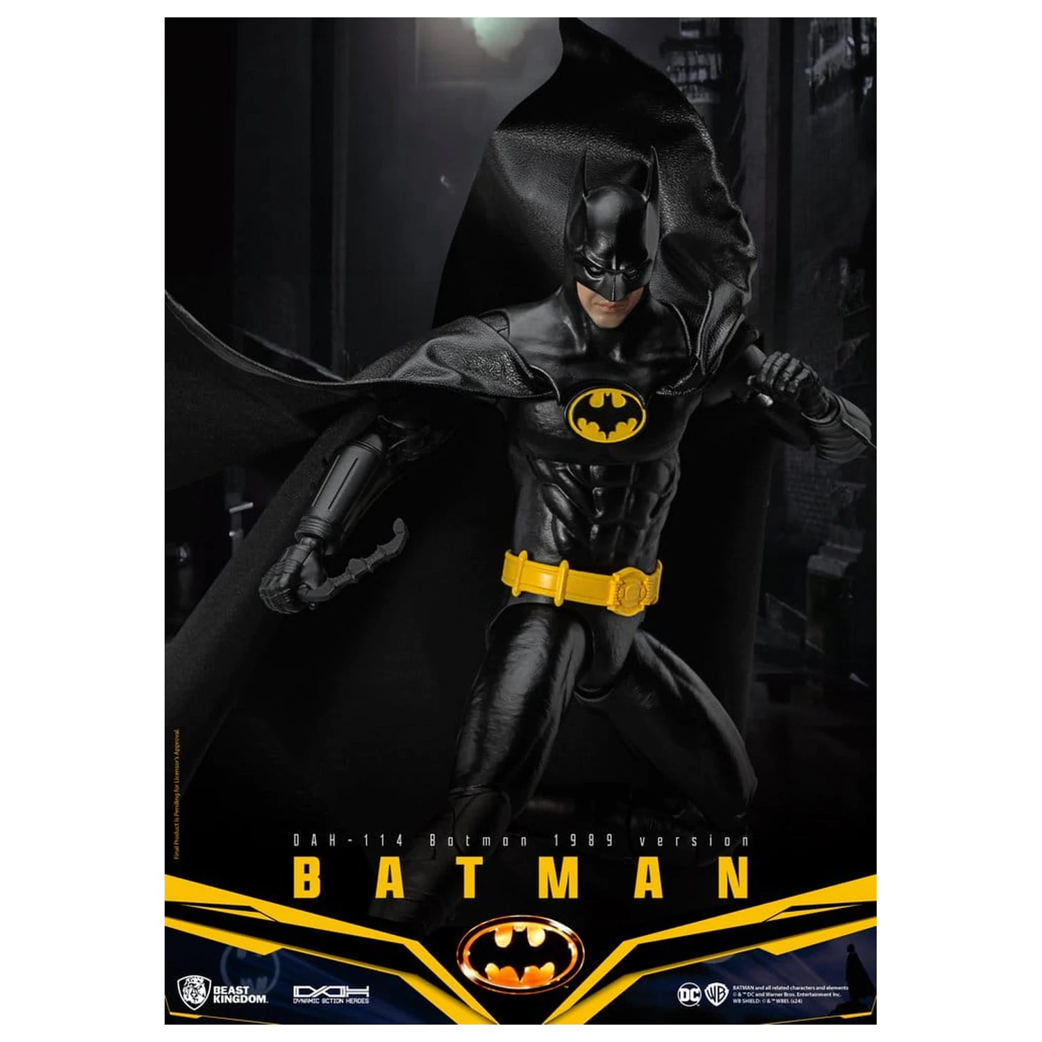DC Comics Dynamic 8ction Heroes Action Figure Batman 1989 Wersja Standardowa 21 cm zdjęcie produktu