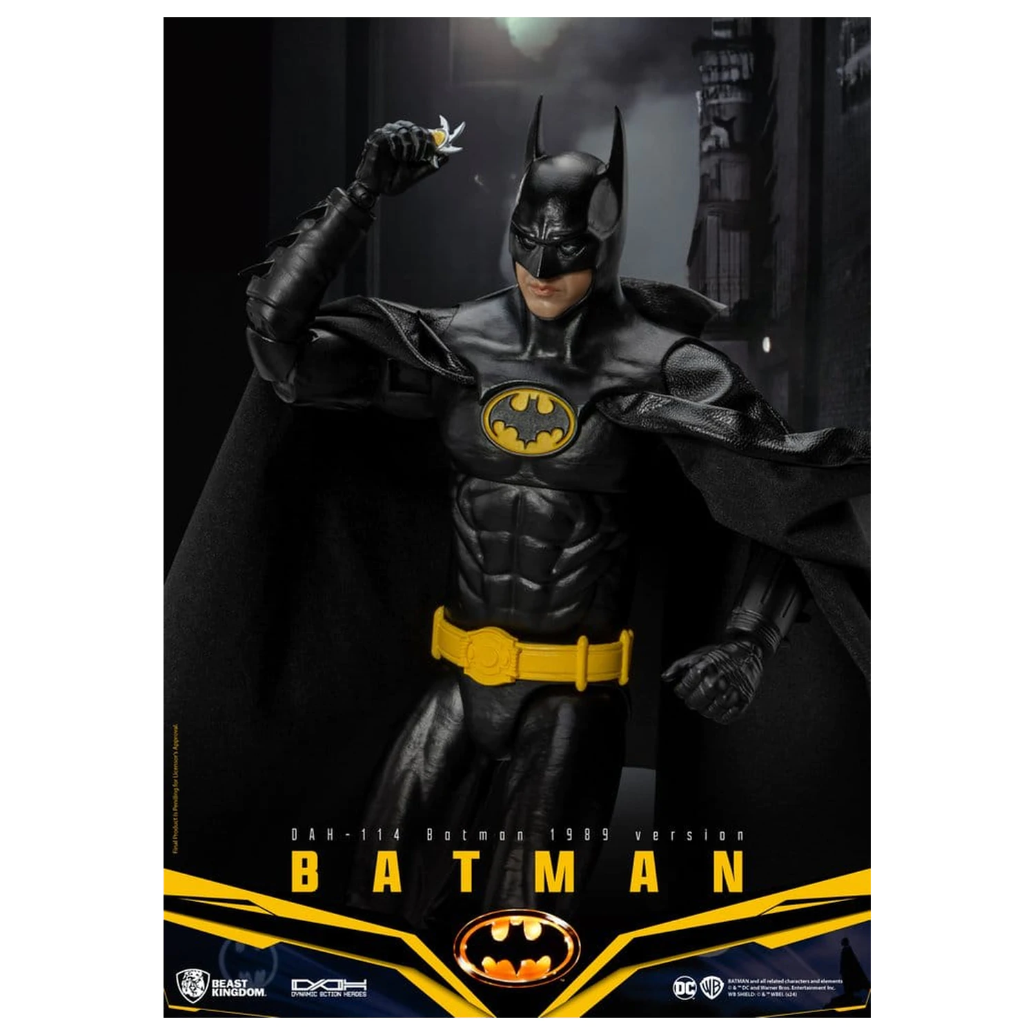 DC Comics Dynamic 8ction Heroes Action Figure Batman 1989 Wersja Standardowa 21 cm zdjęcie produktu