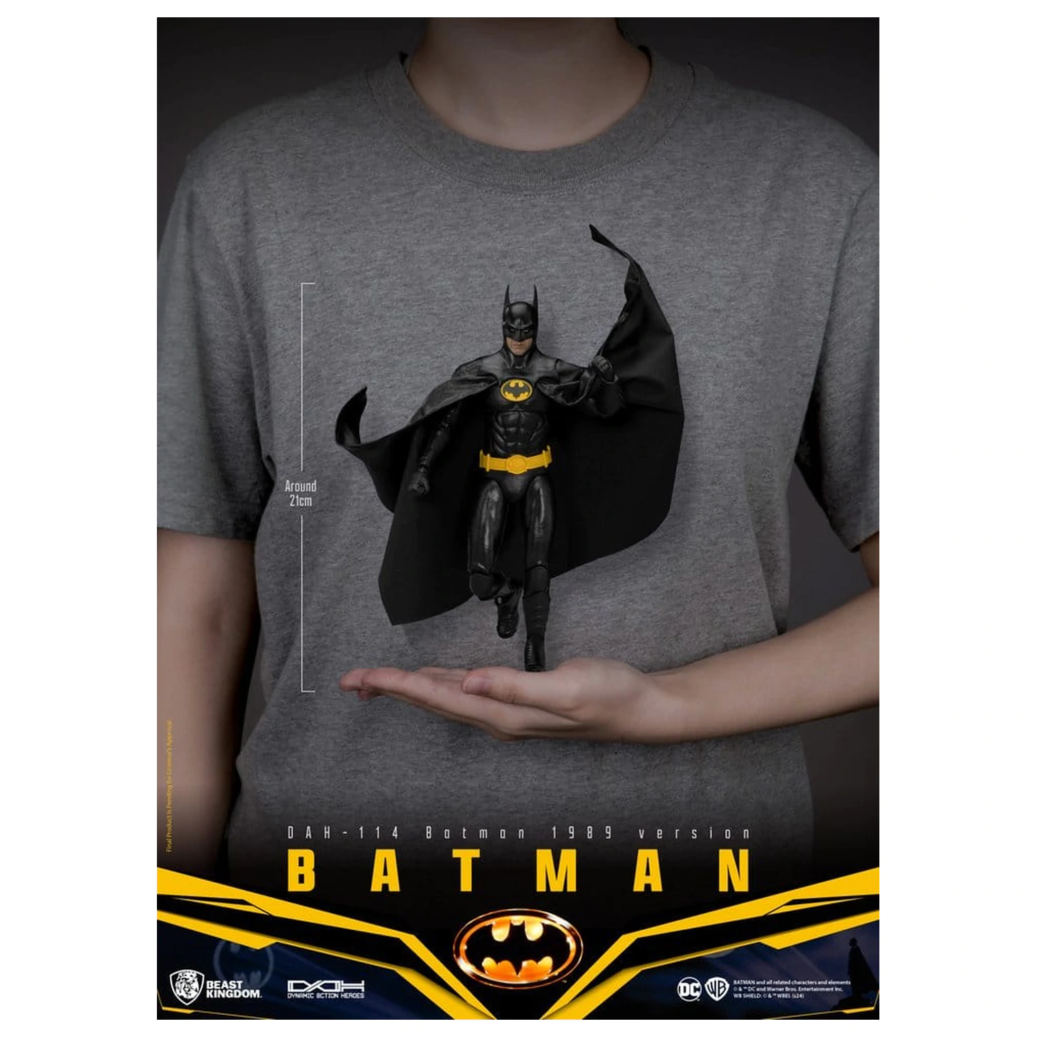DC Comics Dynamic 8ction Heroes Action Figure Batman 1989 Wersja Standardowa 21 cm zdjęcie produktu