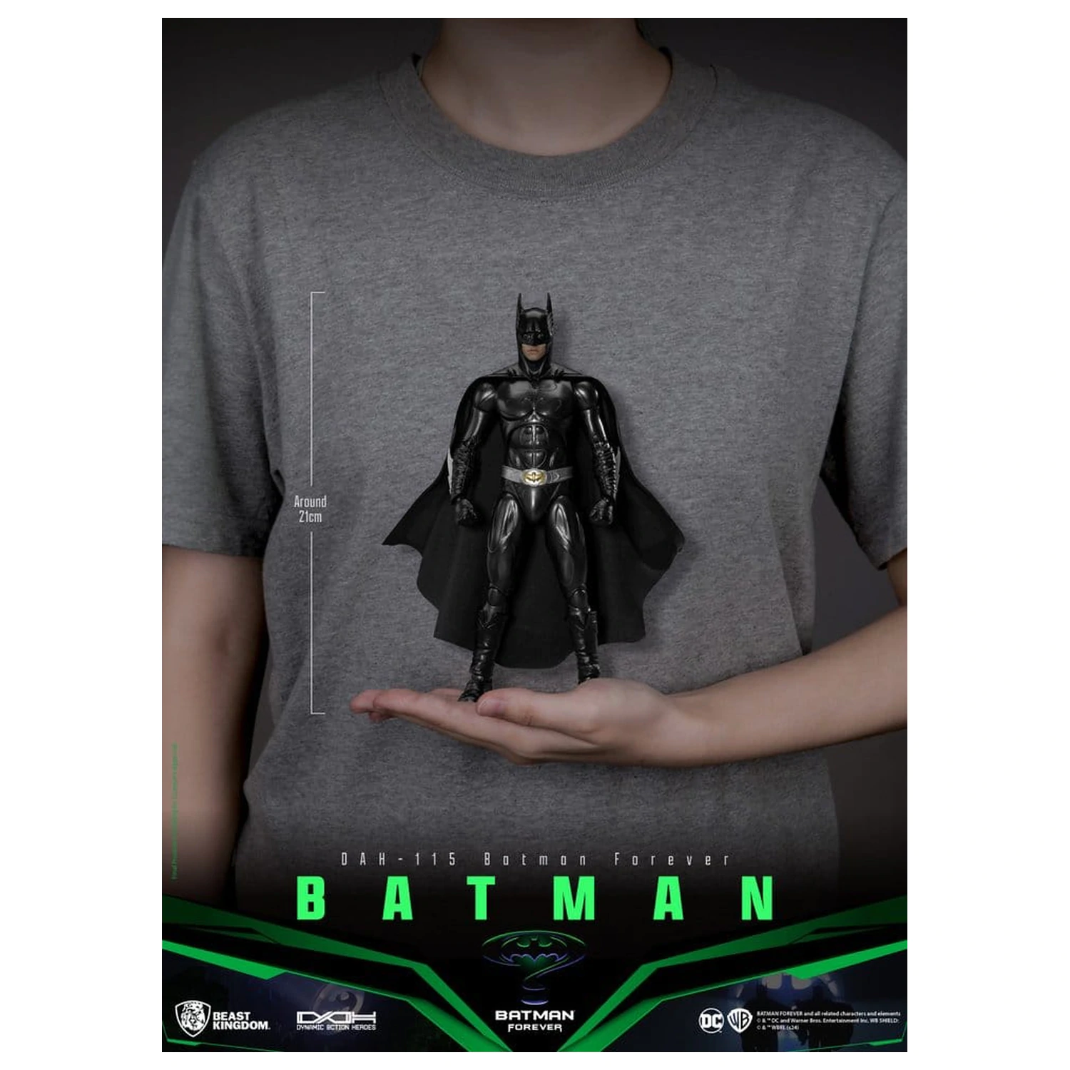 DC Comics Dynamic 8ction Heroes Action Figure Batman (Batman Forever) 21 cm zdjęcie produktu