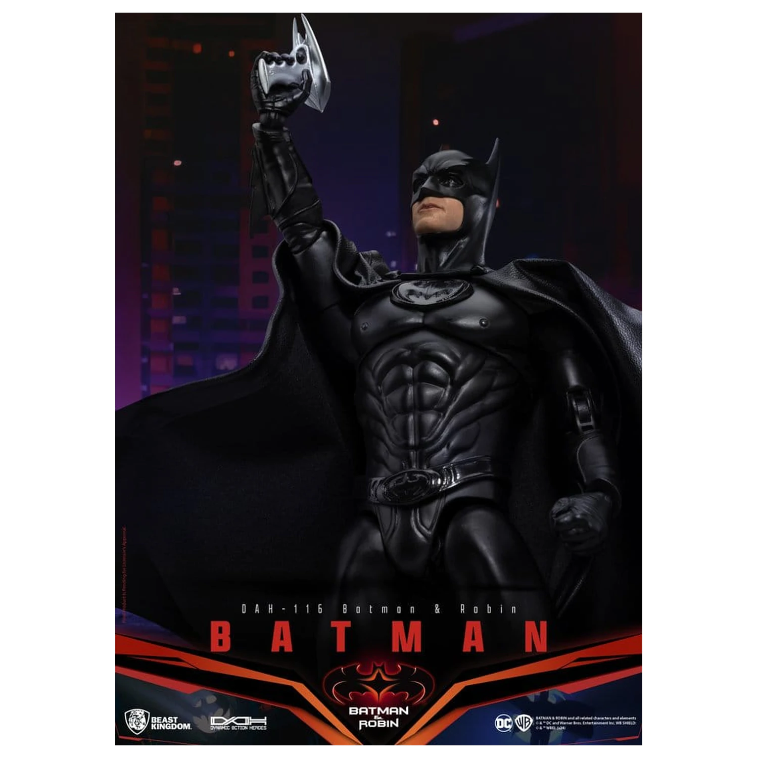 DC Comics Dynamic 8ction Heroes figurka akcji Batman (Batman & Robin) 21 cm zdjęcie produktu