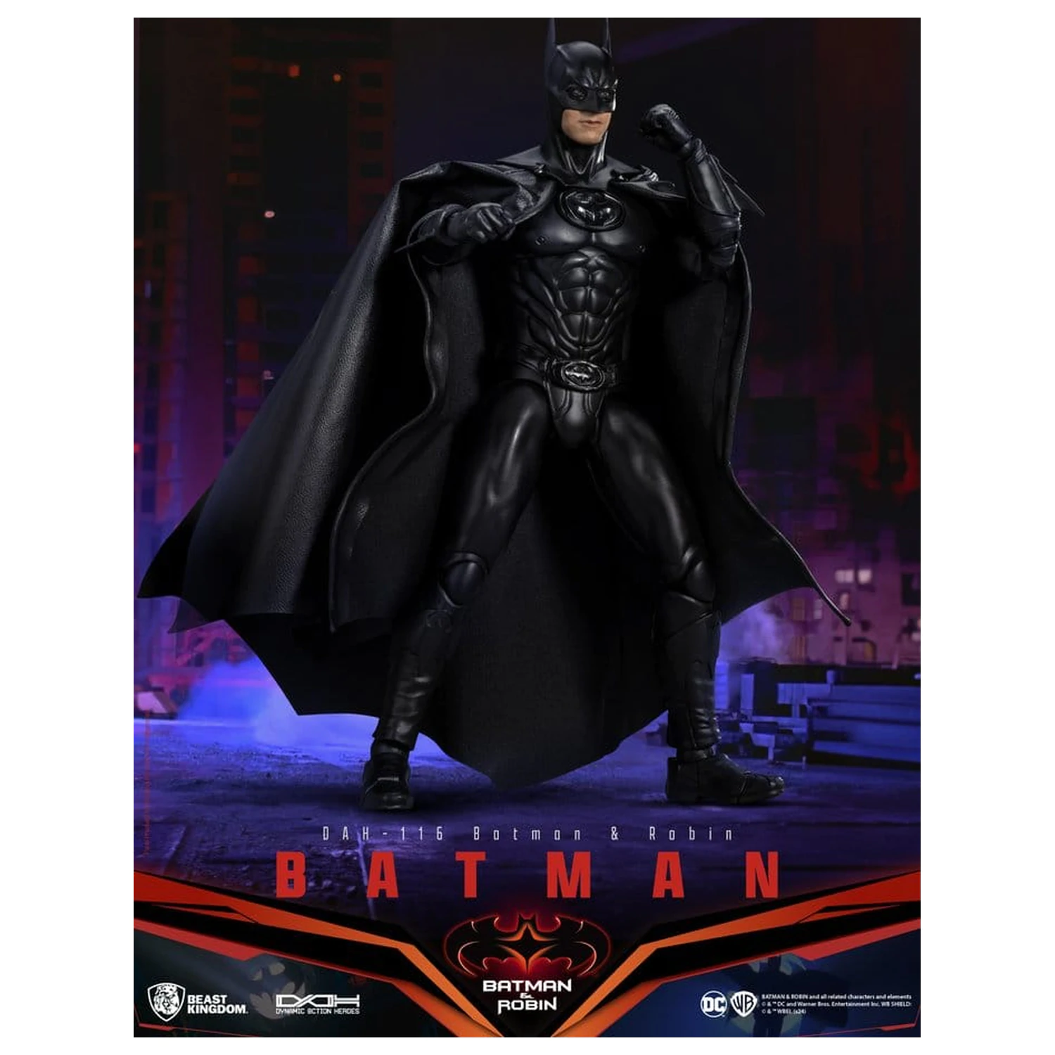 DC Comics Dynamic 8ction Heroes figurka akcji Batman (Batman & Robin) 21 cm zdjęcie produktu