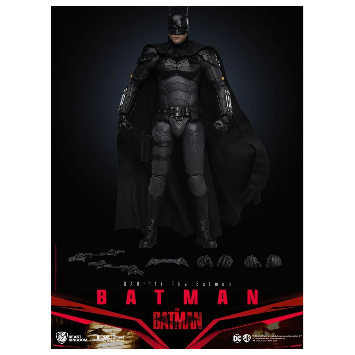 DC Comics Dynamic 8ction Heroes Action Figure Batman (The Batman) 21 cm zdjęcie produktu