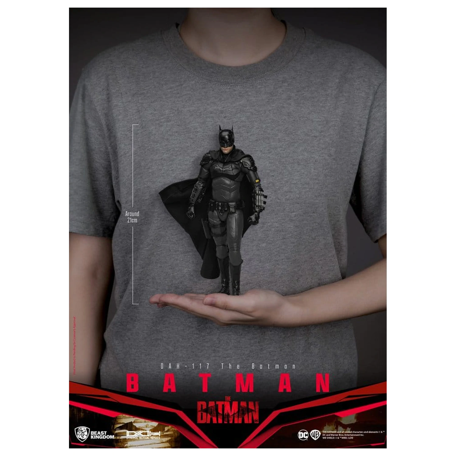 DC Comics Dynamic 8ction Heroes Action Figure Batman (The Batman) 21 cm zdjęcie produktu