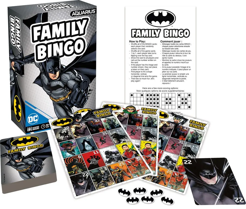 Gra Planszowa DC Comics Family Bingo Batman *English Version* zdjęcie produktu