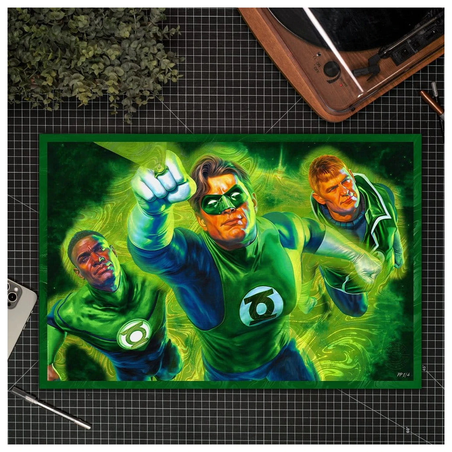DC Comics Fine Art Print Green Lantern 61 x 41 cm - bez ramy zdjęcie produktu