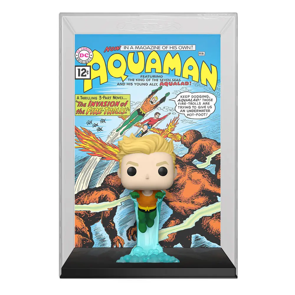 DC Comics POP! Okładka Komiksu Figurka Vinyl Aquaman 9 cm zdjęcie produktu