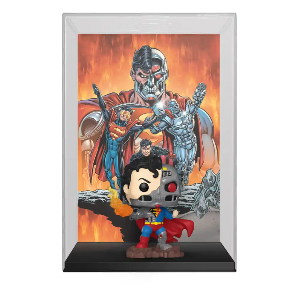 DC Comics Funko POP! Okładka Komiksu Figurka winylowa Cyborg Superman 9 cm zdjęcie produktu