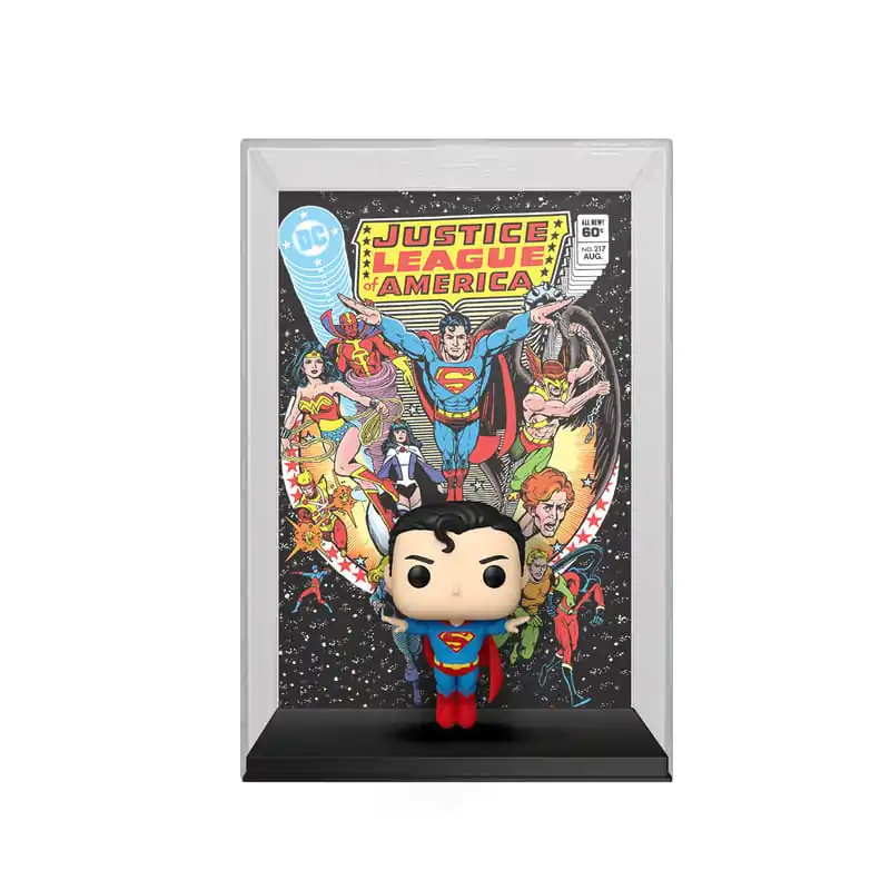 DC Comics Funko POP! Okładka Komiksu Figurka Winylowa Liga Sprawiedliwości Ameryki Superman 9 cm zdjęcie produktu