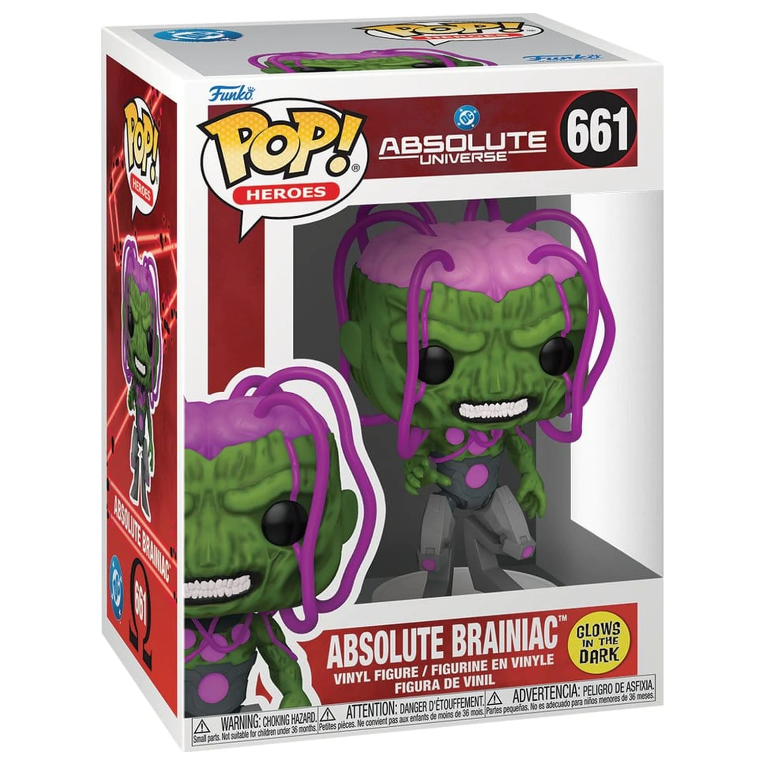 DC Comics Funko POP! Comics Figurka winylowa Brainiac 9 cm zdjęcie produktu