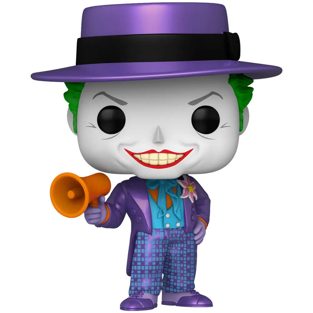 DC Comics Funko POP figurka & koszulka w pudełku Batman 89 Joker z Głośnikiem zdjęcie produktu