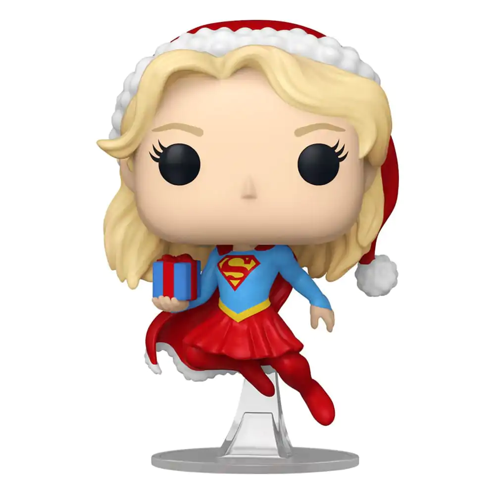 DC Comics Funko POP! Heroes Figurka winylowa Holiday '24 - Supergirl 9 cm zdjęcie produktu