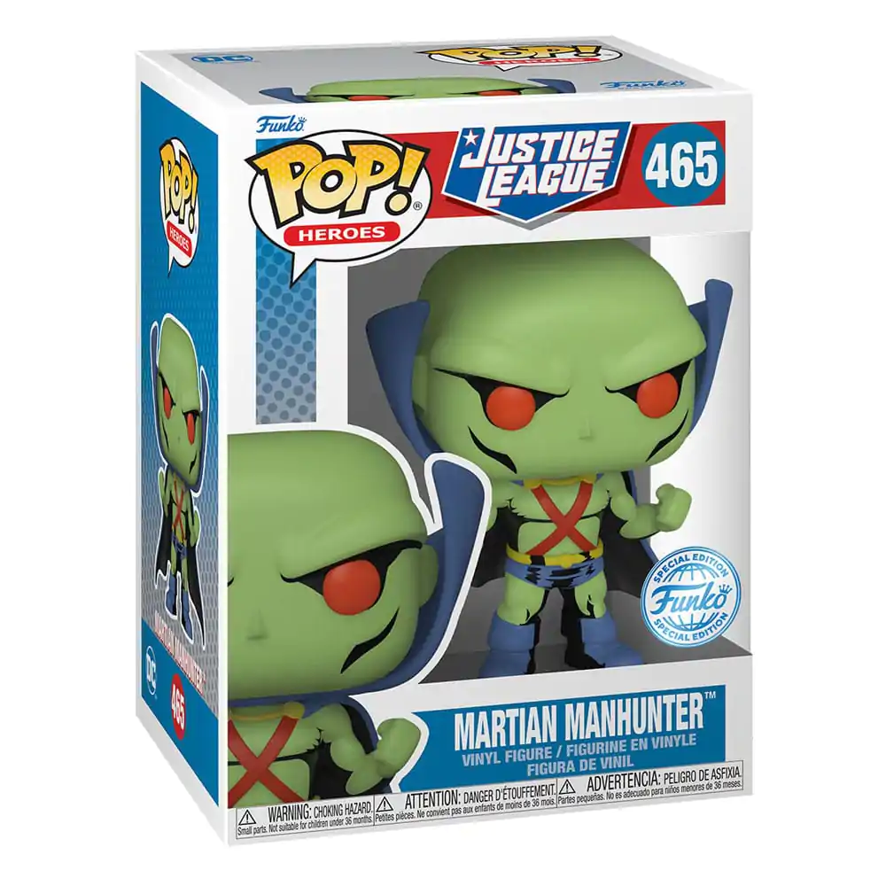 DC Comics POP! Heroes Figurka winylowa JL Comic - Martian Manhunter 9 cm zdjęcie produktu