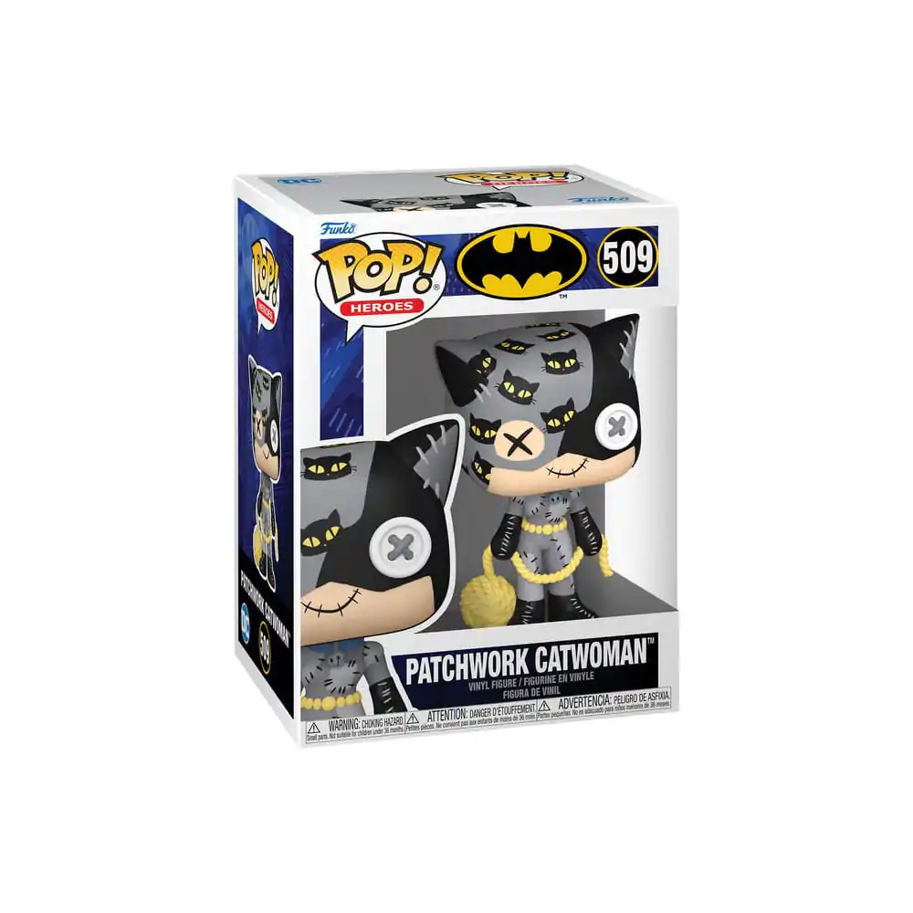 DC Comics Funko POP! Movies Figurka winylowa Patchwork - Catwoman 9 cm zdjęcie produktu