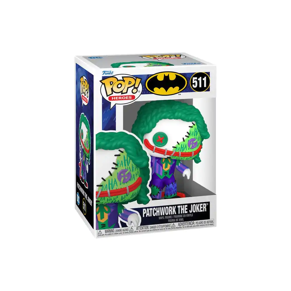 DC Comics Funko POP! Movies Figurka winylowa Patchwork - Joker 9 cm zdjęcie produktu