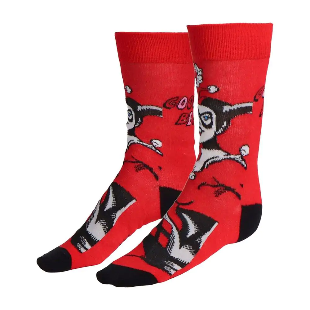 DC Comics Harley Quinn pack 3 pary skarpetek dla dorosłych zdjęcie produktu