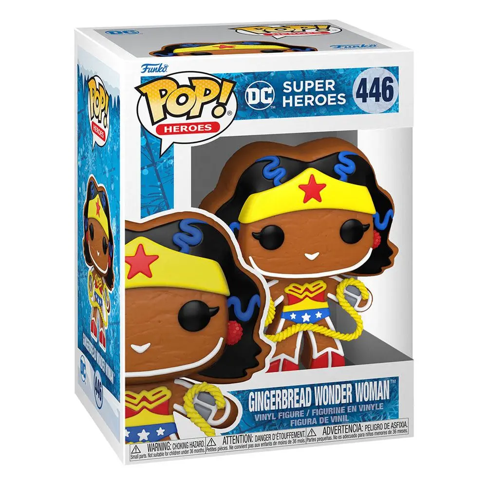 DC Comics Holiday 2022 POP! Heroes Figurka winylowa Wonder Woman 9 cm zdjęcie produktu