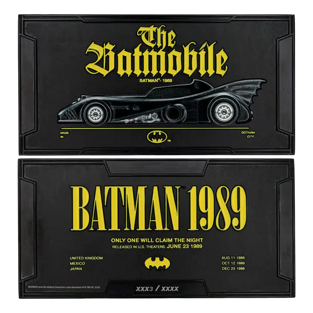 DC Comics Sztabka Batman Batmobile XL Edycja Limitowana zdjęcie produktu