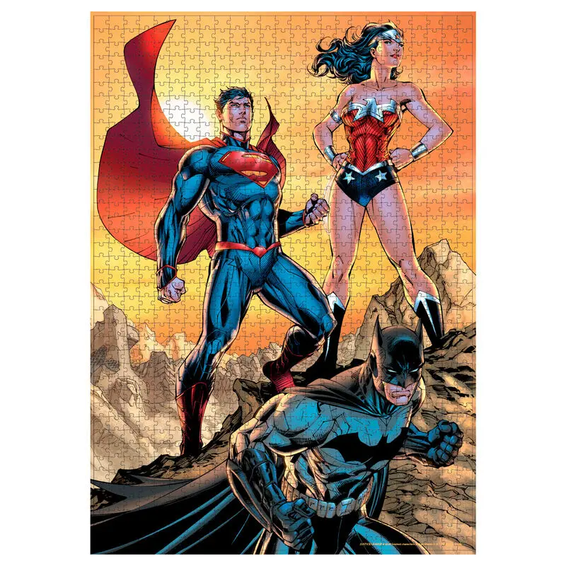 Puzzle DC Comics Jigsaw Puzzle Liga Sprawiedliwości zdjęcie produktu