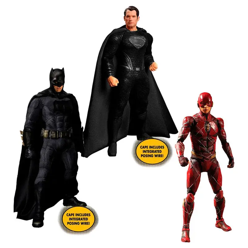 Zack Snyder's Justice League Figurki Akcji 1/12 Deluxe Steel Box Set 15 - 17 cm zdjęcie produktu