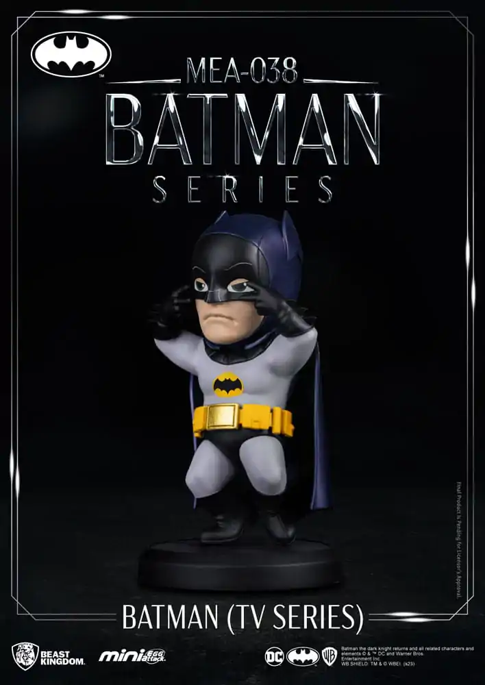 DC Comics Mini Egg Attack Figurka Batman (serial TV z 1966 roku) 8 cm zdjęcie produktu