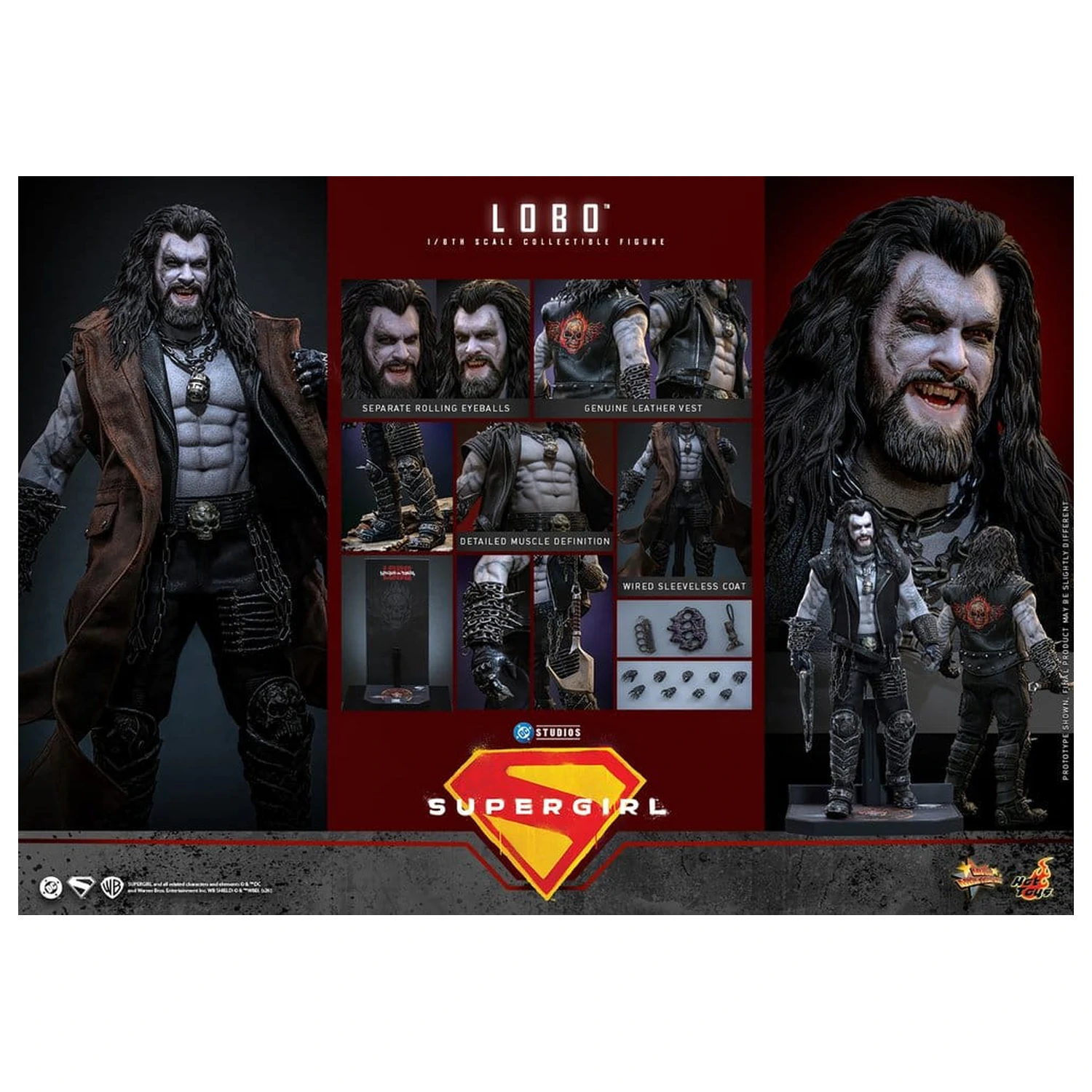 DC Comics Movie Masterpiece Figurka akcji 1/6 Lobo 33 cm zdjęcie produktu