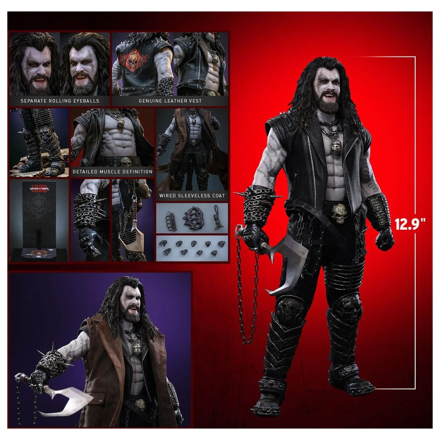 DC Comics Movie Masterpiece Figurka akcji 1/6 Lobo 33 cm zdjęcie produktu