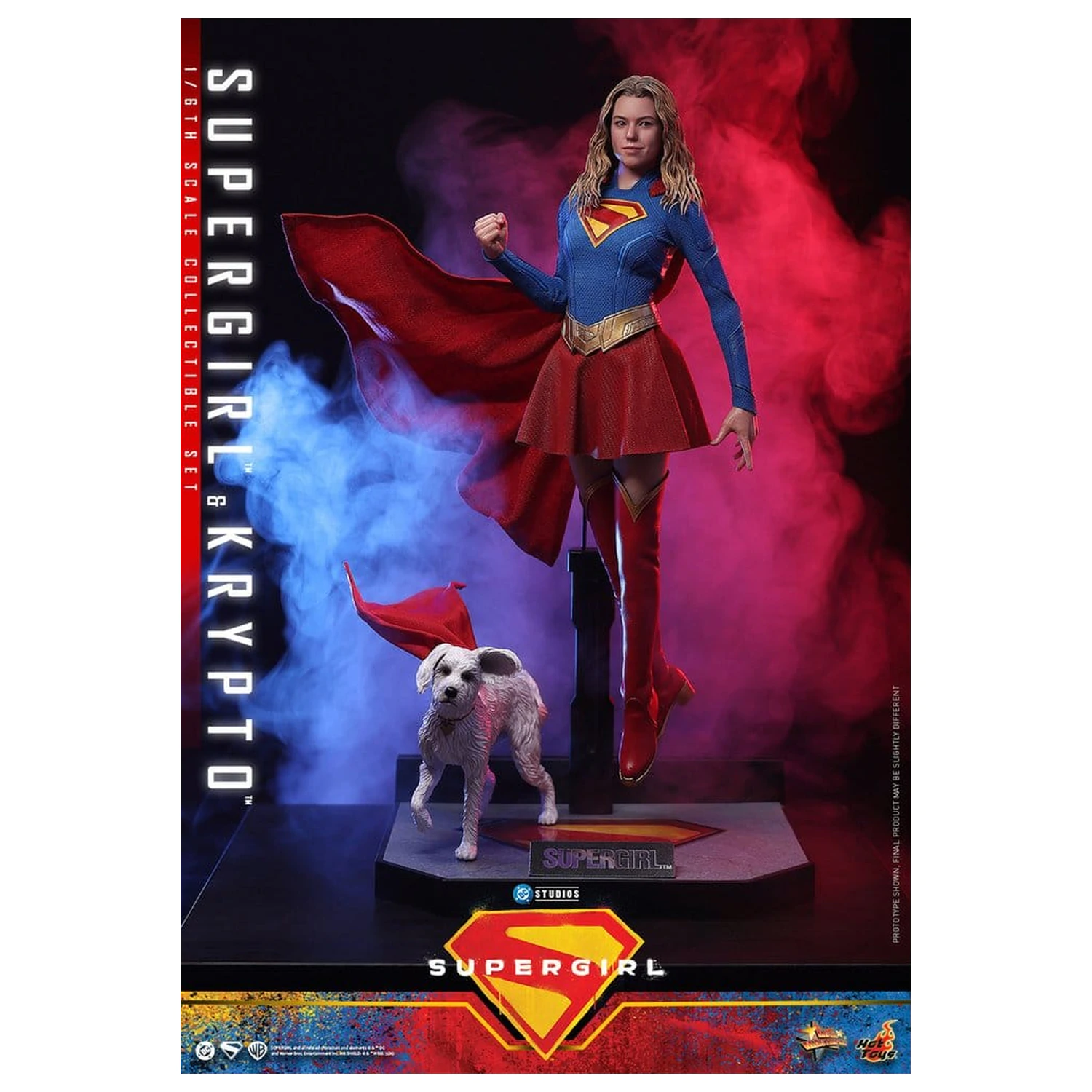 DC Comics Movie Masterpiece Zestaw figurek Supergirl i Krypto 28 cm zdjęcie produktu