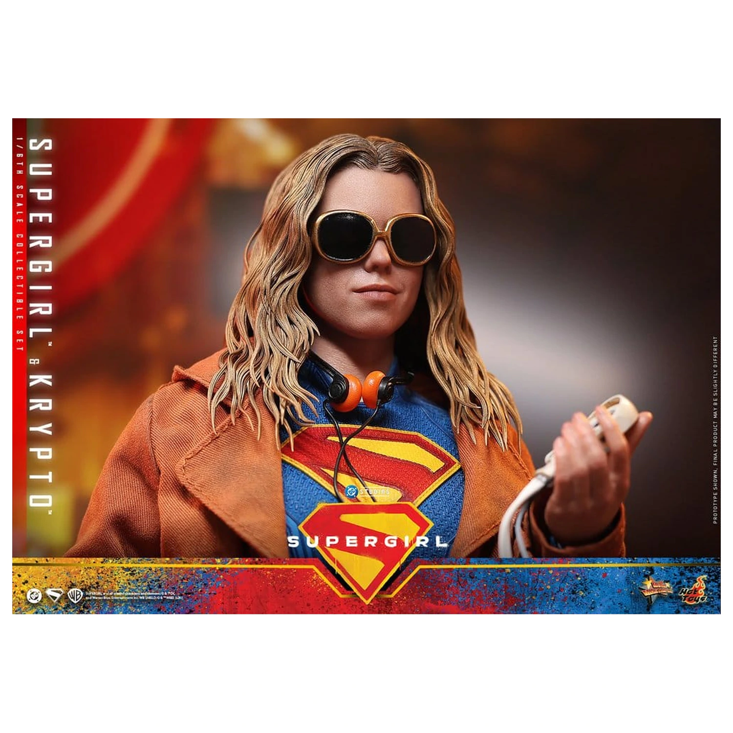 DC Comics Movie Masterpiece Zestaw figurek Supergirl i Krypto 28 cm zdjęcie produktu