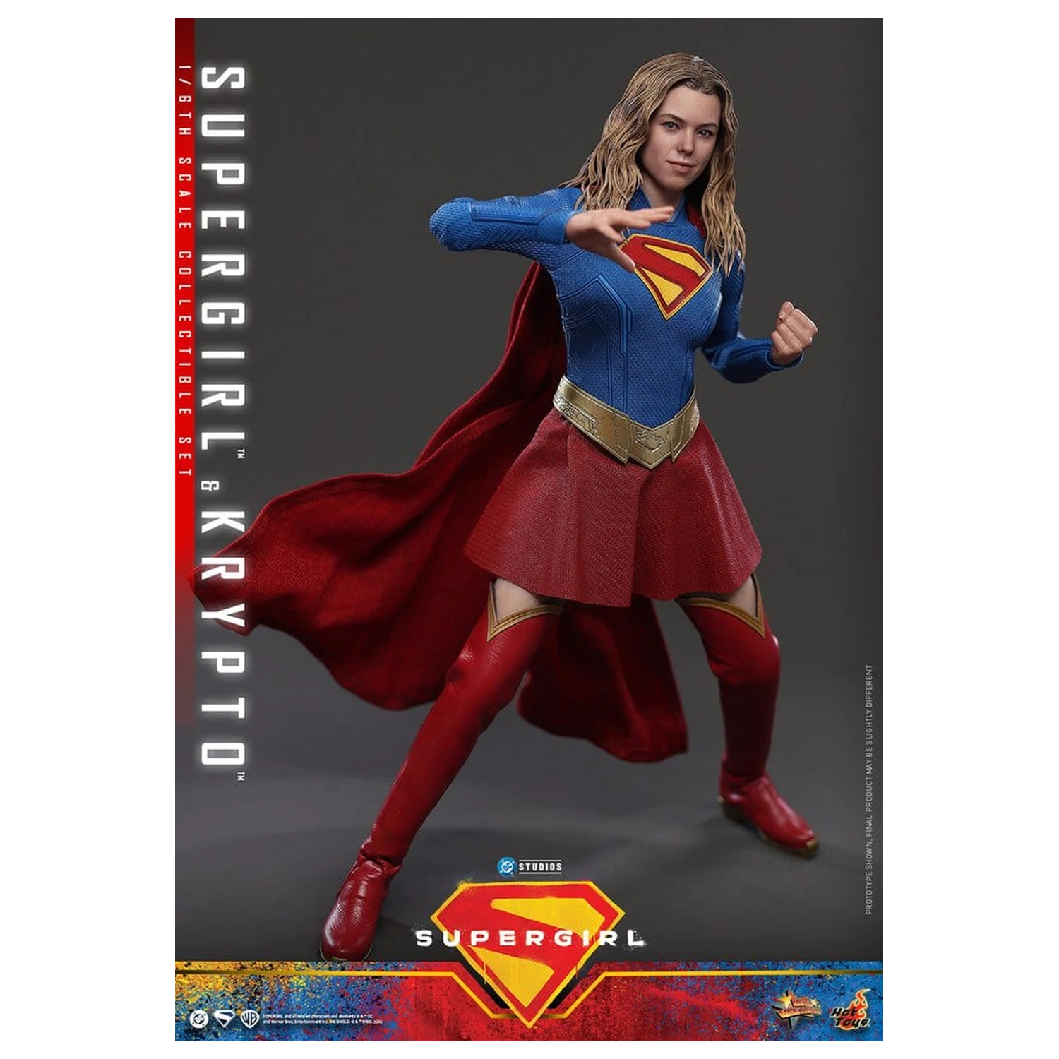 DC Comics Movie Masterpiece Zestaw figurek Supergirl i Krypto 28 cm zdjęcie produktu
