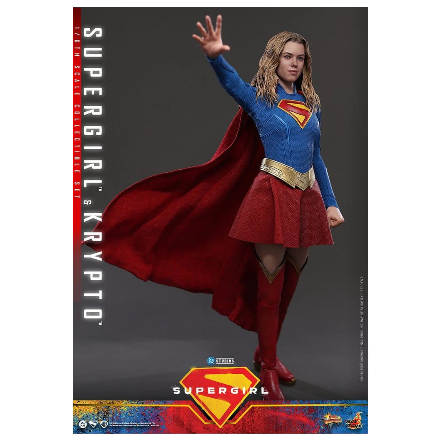 DC Comics Movie Masterpiece Zestaw figurek Supergirl i Krypto 28 cm zdjęcie produktu