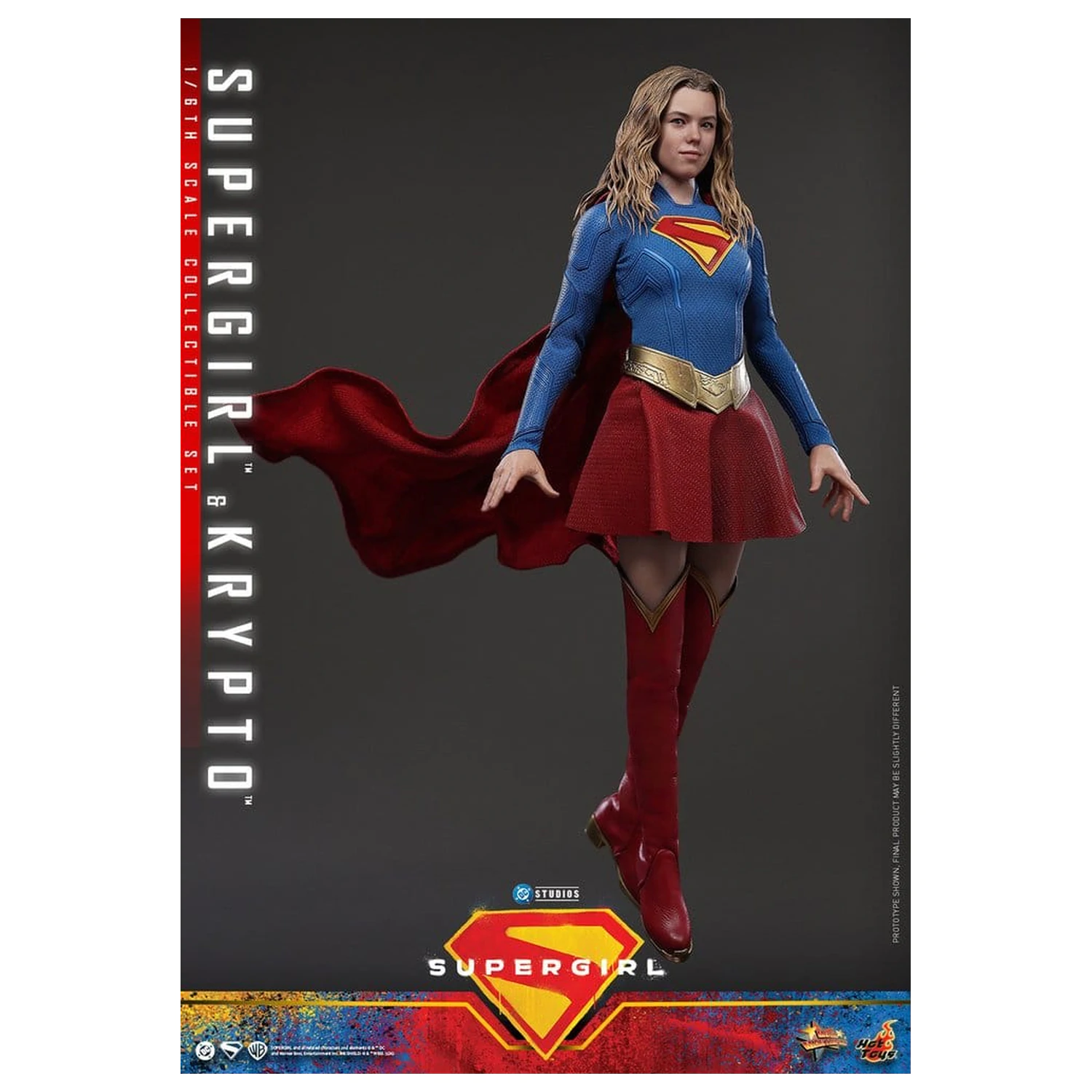 DC Comics Movie Masterpiece Zestaw figurek Supergirl i Krypto 28 cm zdjęcie produktu