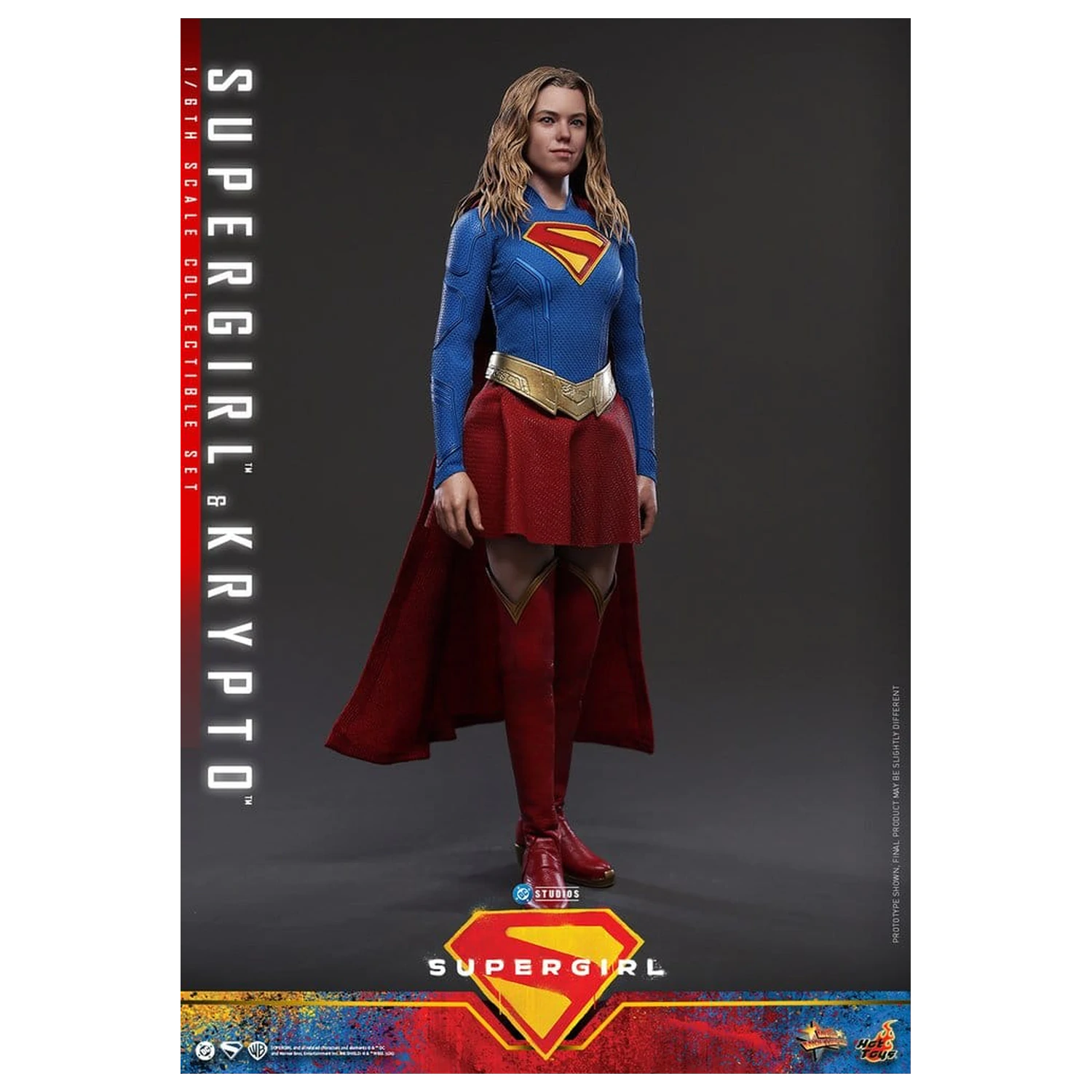 DC Comics Movie Masterpiece Zestaw figurek Supergirl i Krypto 28 cm zdjęcie produktu