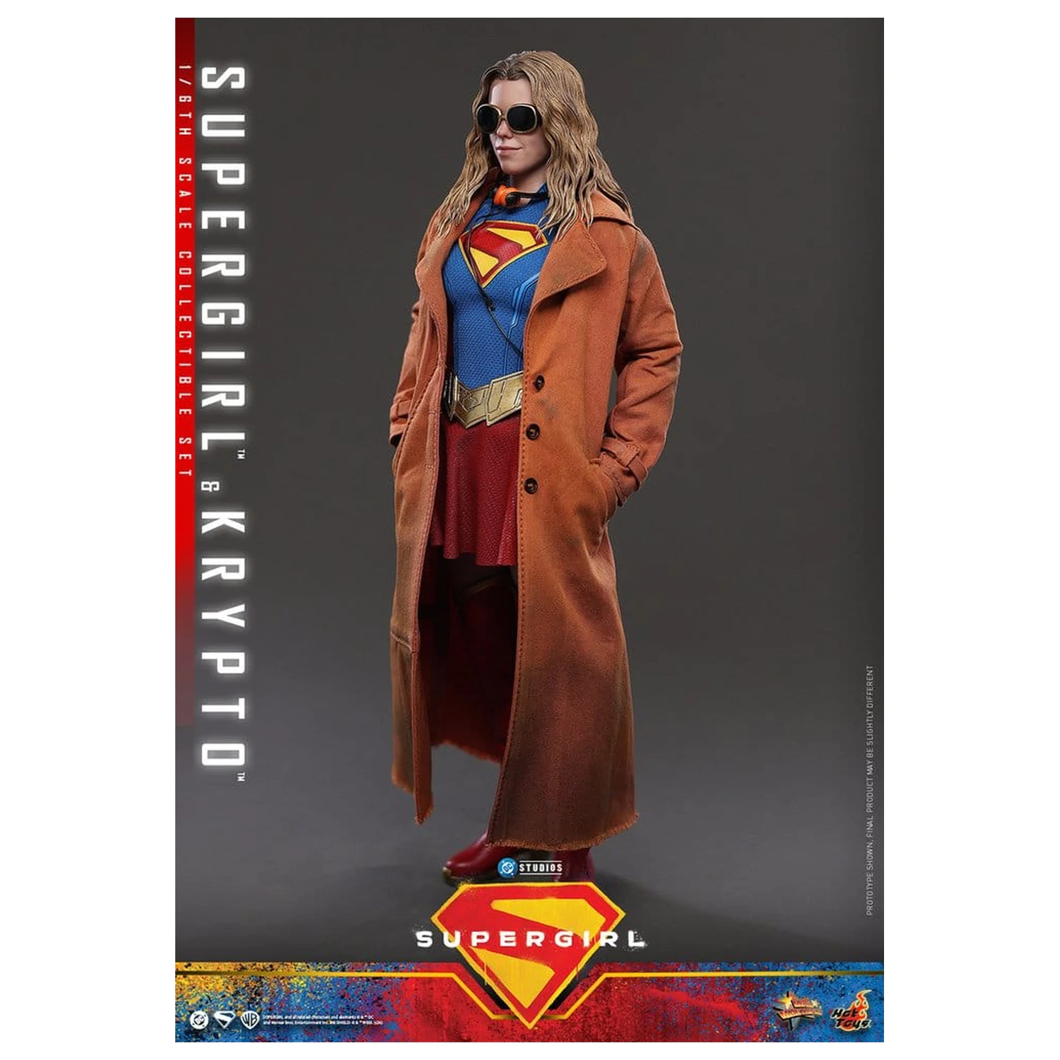 DC Comics Movie Masterpiece Zestaw figurek Supergirl i Krypto 28 cm zdjęcie produktu