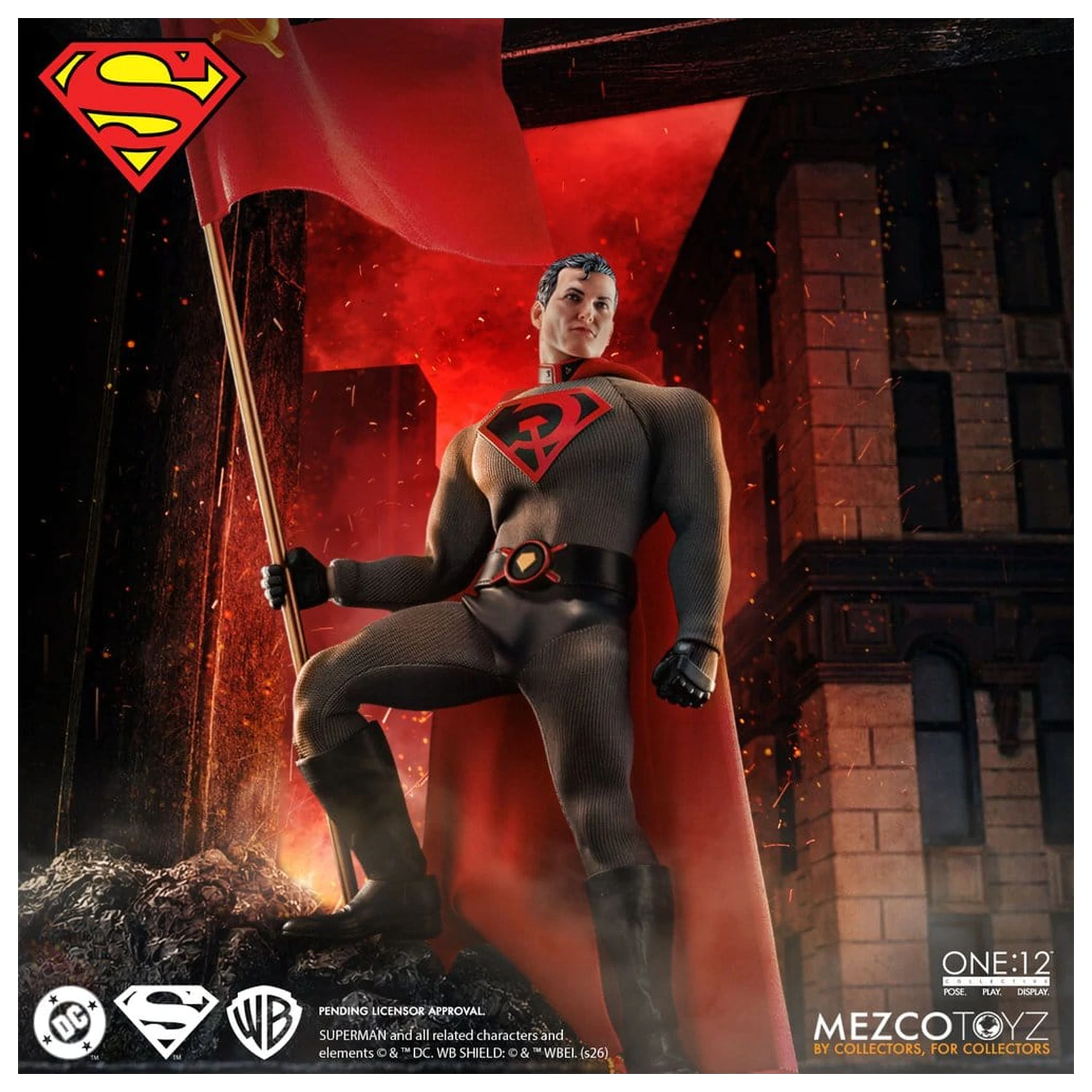 DC Comics One:12 Collective Figurka Akcji 1/12 Superman: Red Son 17 cm zdjęcie produktu
