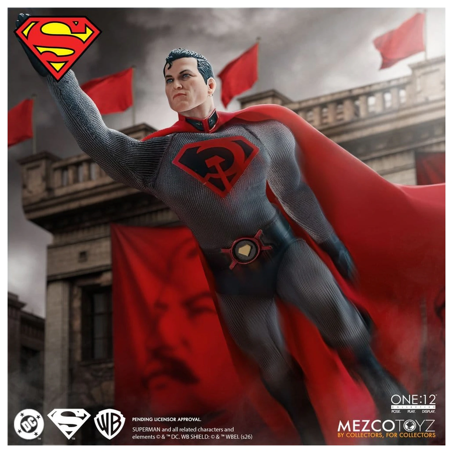 DC Comics One:12 Collective Figurka Akcji 1/12 Superman: Red Son 17 cm zdjęcie produktu