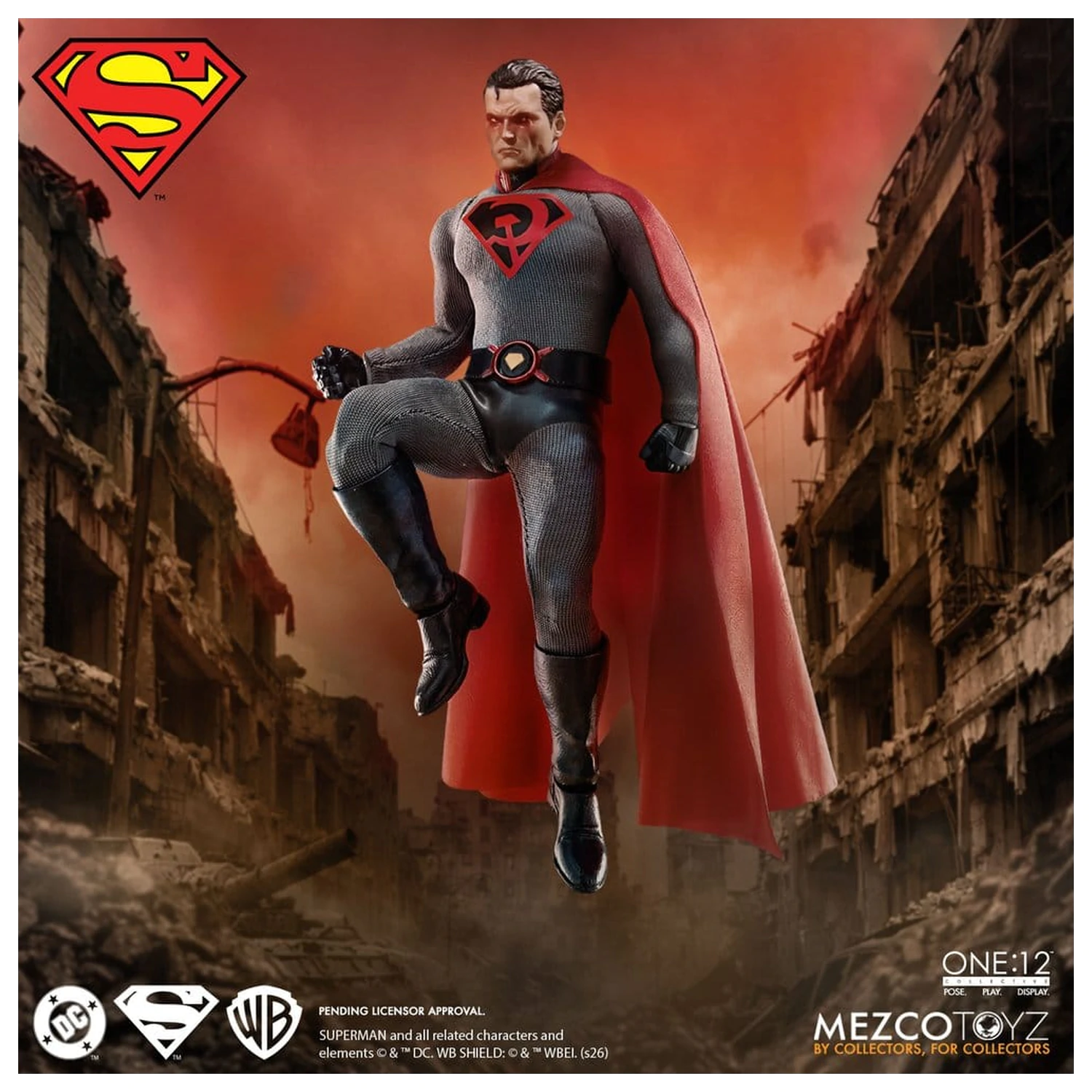 DC Comics One:12 Collective Figurka Akcji 1/12 Superman: Red Son 17 cm zdjęcie produktu