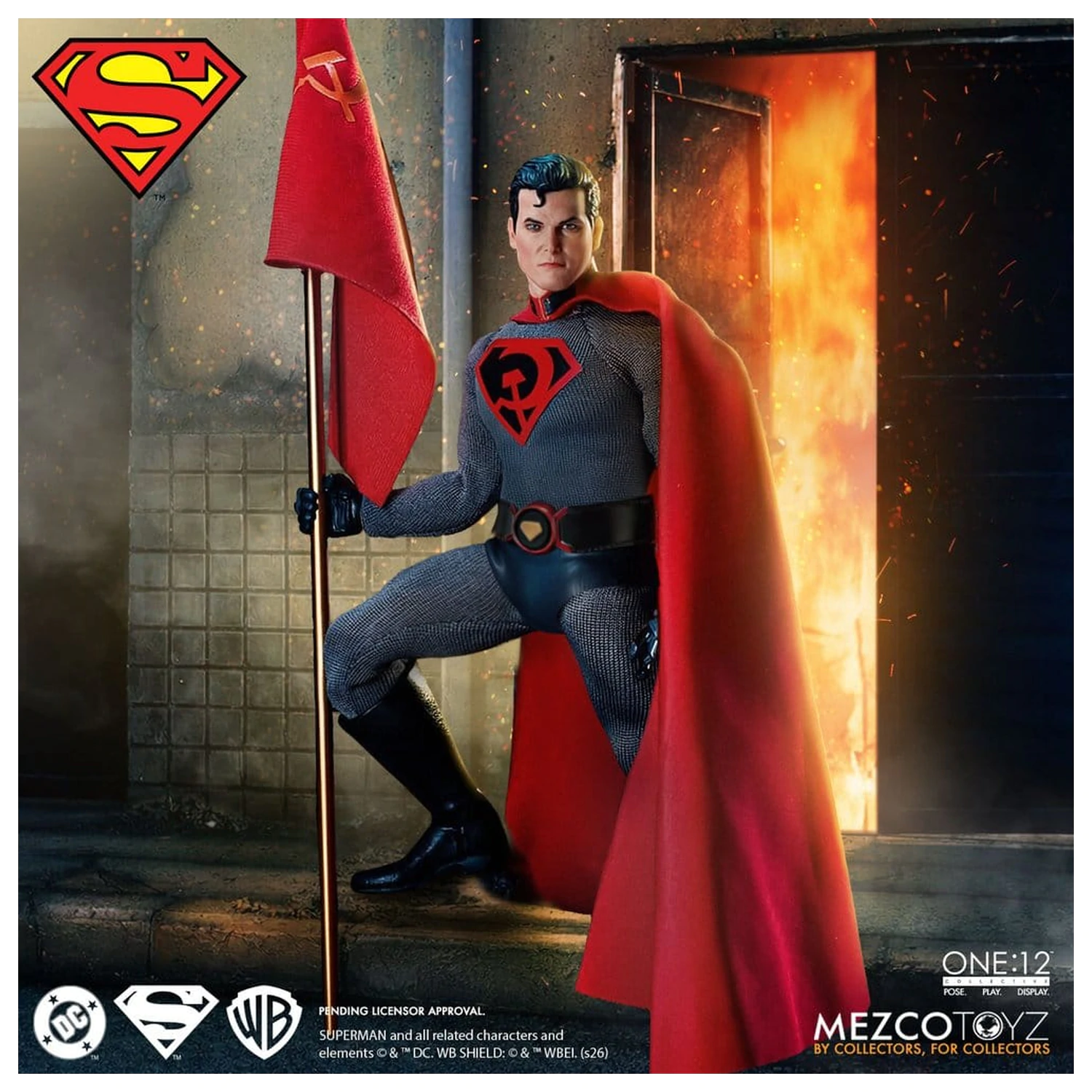 DC Comics One:12 Collective Figurka Akcji 1/12 Superman: Red Son 17 cm zdjęcie produktu