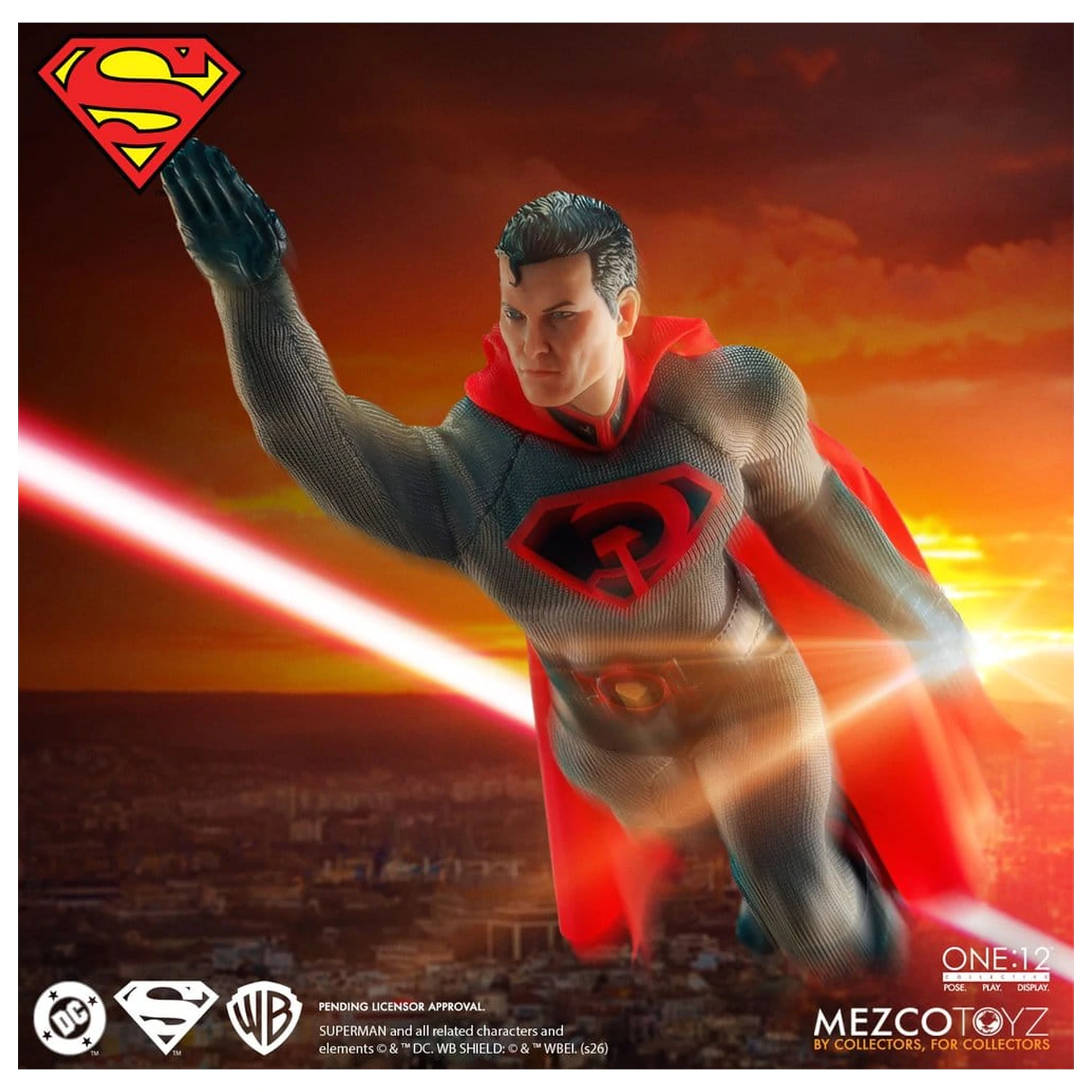 DC Comics One:12 Collective Figurka Akcji 1/12 Superman: Red Son 17 cm zdjęcie produktu