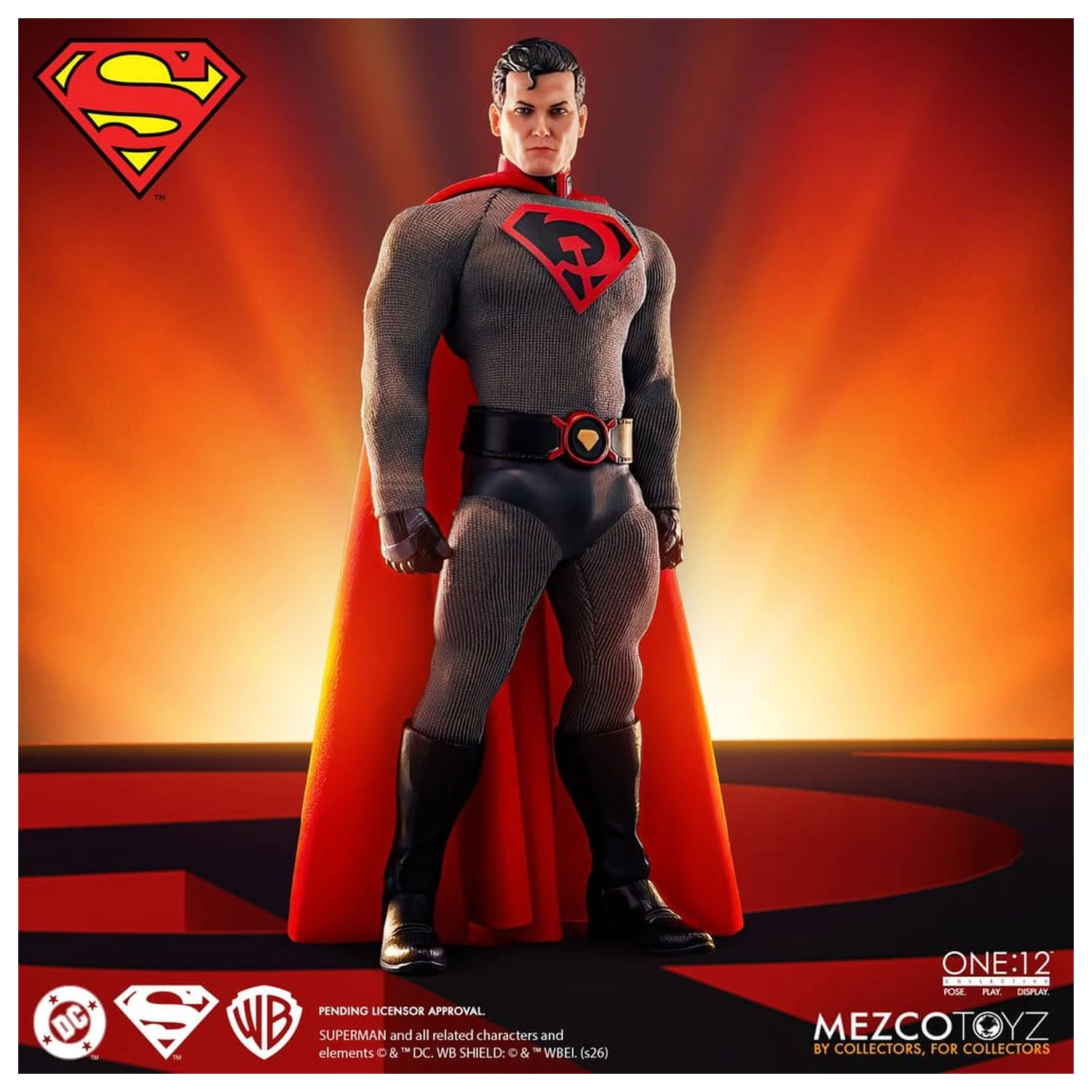 DC Comics One:12 Collective Figurka Akcji 1/12 Superman: Red Son 17 cm zdjęcie produktu