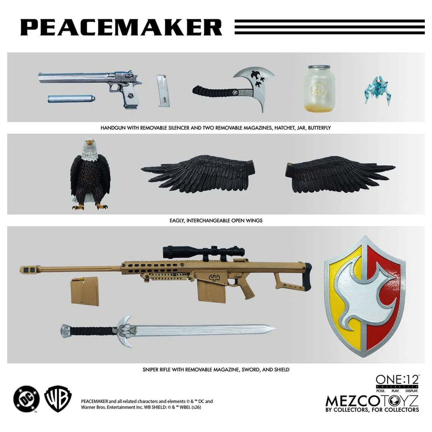 DC Comics One:12 Collective Figurka Akcji 1/12 Peacemaker 17 cm zdjęcie produktu